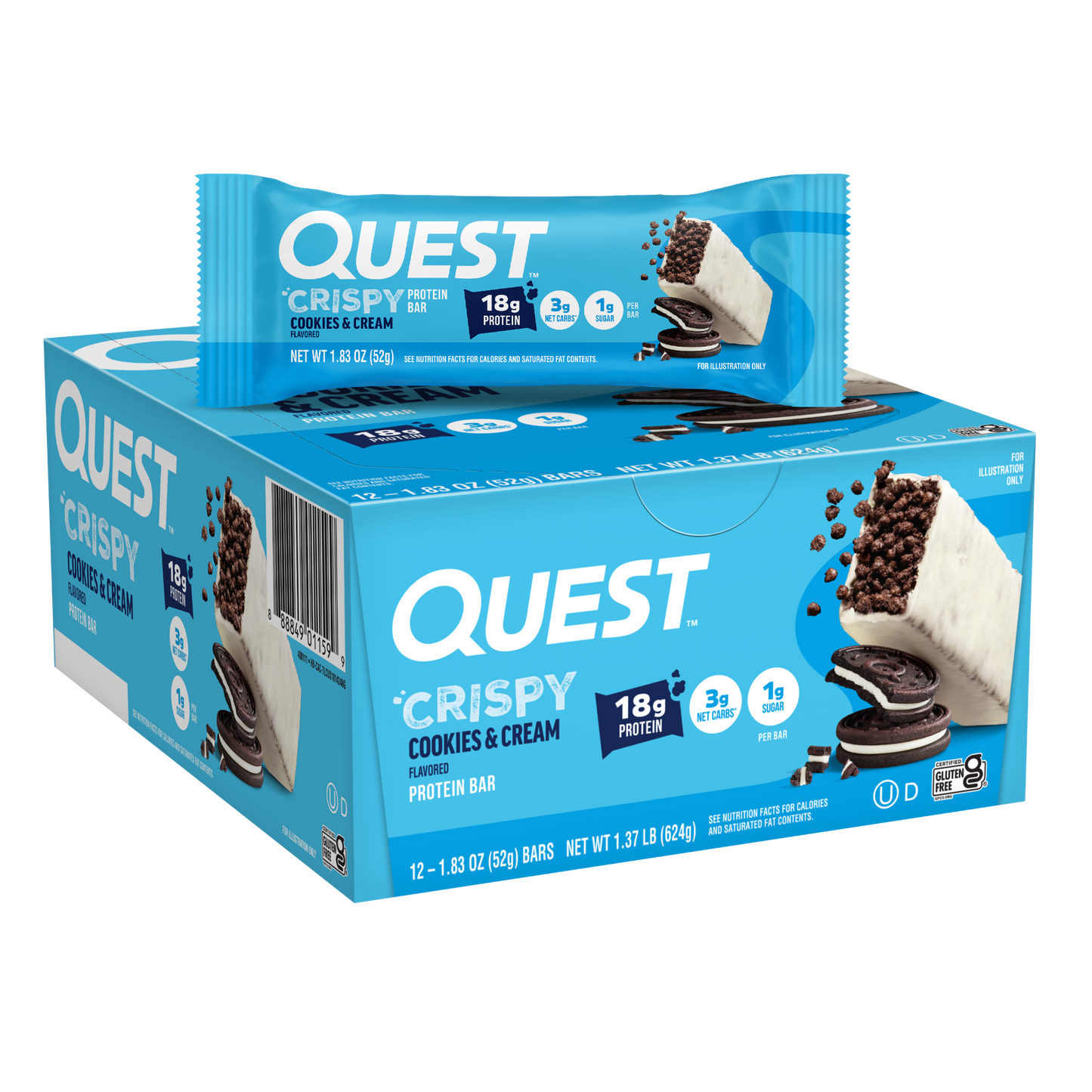 cookies-and-cream-crispy-hero-protein-bars-y2 400111_QN_USA_Pkg_Crispy_ProteinBar_CAC_12ctCarton_3D_Composite_Force.png